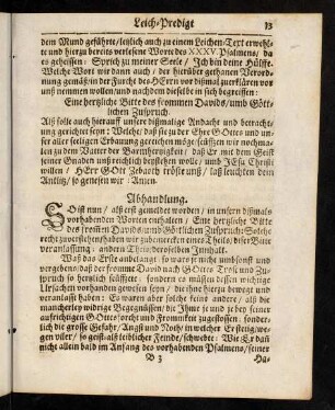 13-23, Abhandlung.