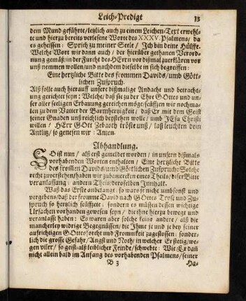 13-23, Abhandlung.