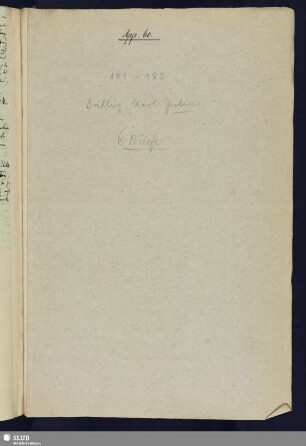 181-183. Sillig, Julius