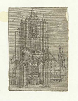 Münster. Westfassade. um 1700