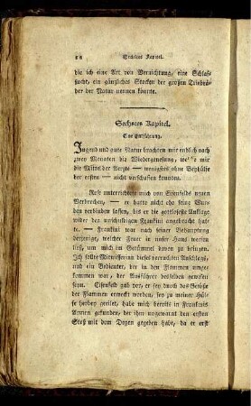 Sechstes Kapitel. Eine Entführung
