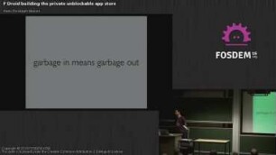 F Droid building the private unblockable App Store