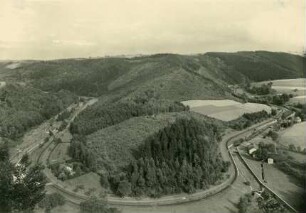 Gleisbergtunnel Heidenau-Altenberg, Deutschland, 1936