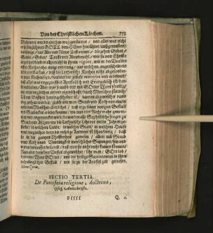 [Caput XVI., Sectio Tertia et Quarta.]