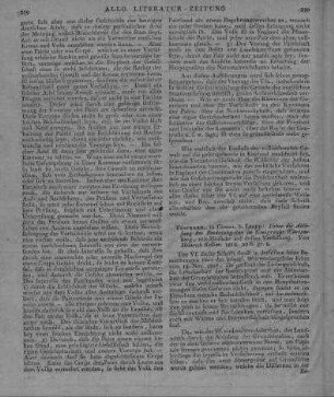 Kessler, [J.] H.: Ueber die Ablösung der Feudal-Abgaben im Königreich Würtemberg. Tübingen: Laupp 1818