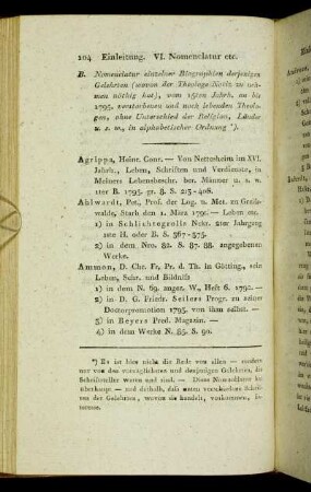 Agrippa, Heinr. Conr. - Lüder, Friedr. Herm. Heinr.