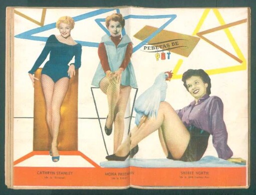 Cathryn Stanley, Mona Freeman, Shree North - [Ilustración]