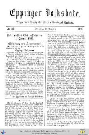 No. 38, 29.12. 1868