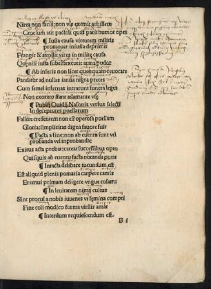 Publii Ovidii Nasonis versus selecti
