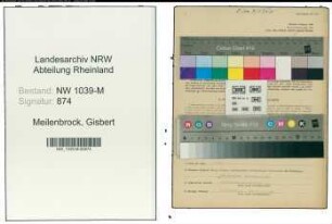 Entnazifizierung Gisbert Meilenbrock , geb. 04.03.1911 (Gastwirt)