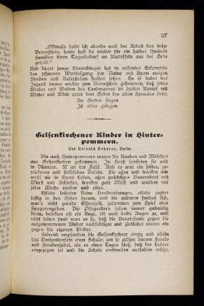 117 Gelsenkirchener Kinder in Hinterpommern