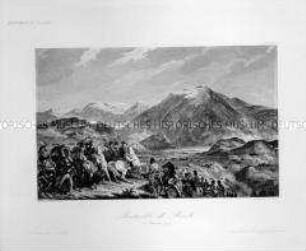 Schlacht bei Rivoli am 15. Januar 1797 (aus dem Stichwerk: Batailles et Victoires des Armées Françaises)