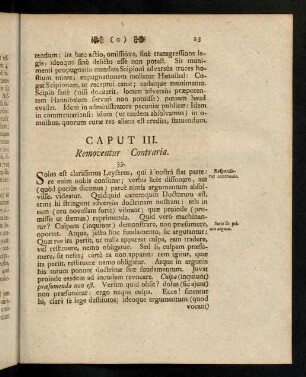 23-28, Caput III (39 - 45)