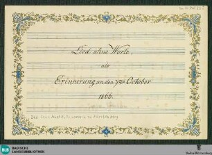 Lied ohne Worte - Don Mus.Ms.Ded. 23|1 : pf; C