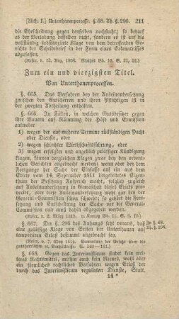 Zum ein und vierzigsten Titel