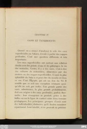 Oasis Et Tanezroufts