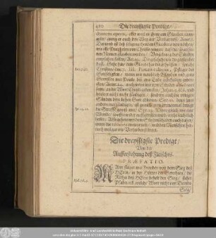 Die dreyssigste Predigt/ Von der Aufferstehung des Fleisches.
