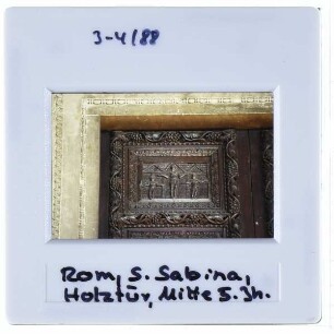 Rom, S. Sabina,unbekannt, Türflügel von S. Sabina Rom