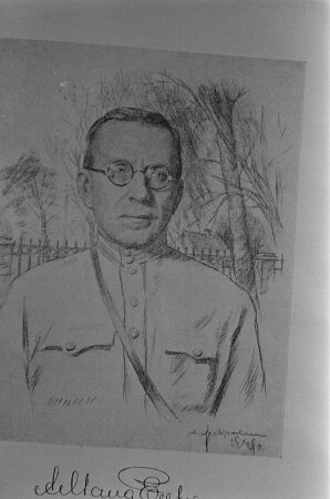 Reproduktion: Porträts von Anton Semjonowitsch Makarenko : Porträt von Anton Semjonowitsch Makarenko