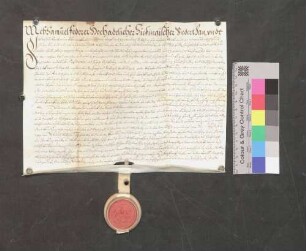 Samuel Federer, sickingischer Untertan und Wirt zu Breitnau, leiht von der Kirche St. Johann zu Breitnau 180 Gulden Kapital.