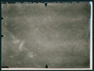 Foto der Stellungen südlich von Riencourt-lès-Cagnicourt bei Arras (Luftbild)