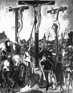 Köln, Kreuzigung, Wallraf-Richartz-Museum, aus Sammlung Schnütgen; Meister von 1477