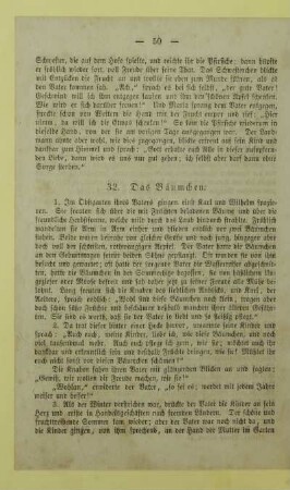 32. Das Baeumchen