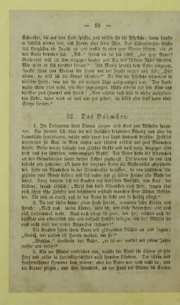 32. Das Baeumchen