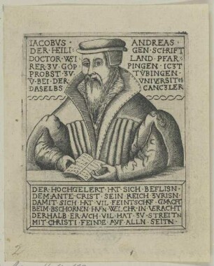 Bildnis des Jacob Andreae