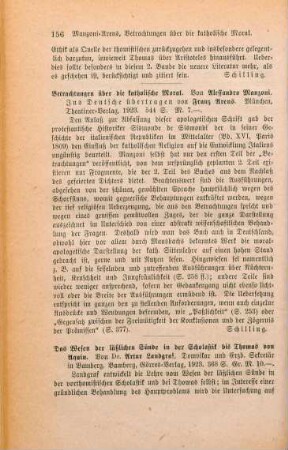 156 [Rezension] Manzoni, Alessandro, Betrachtungen über die katholische Moral