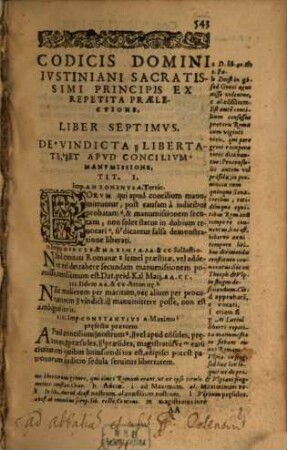 Codicis Dn. Iustiniani Sacratiss. Principis PP. Aug. Repetitae Praelectionis Libri XII, [2]