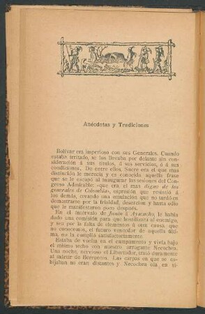 Anécdotas y tradiciones