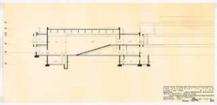 Physikalische Institute der Universität Köln: Hörsaal Schnitt B-B, 1:100