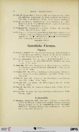 Päpste (Nr. 339-346)