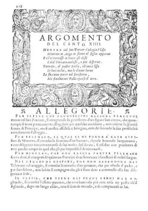 Argomento Del Canto XIIII.