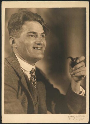 Porträt Pol Cassel (1892-1945; Maler, Grafiker)