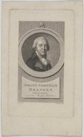 Bildnis des Johann Christian Brandes