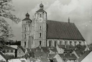 Ingolstadt, Münster Zur Schönen Unserer Lieben Frau : Ingolstadt. Münster Zur Schönen Unserer Lieben Frau. Ansicht von Südwesten