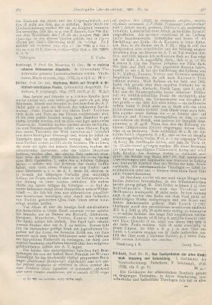 385-386 [Rezension] Döller, Joh., Rhythmus, Metrik und Strophik in der biblisch-hebräischen Poesie, systematisch dargestellt