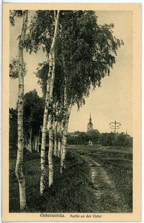 Elsterwerda. An der Elster