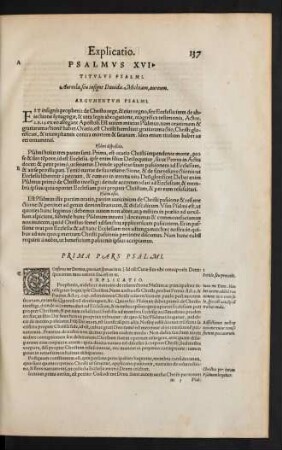 Psalmus XVI.