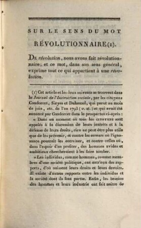 Oeuvres complètes de Condorcet. 18