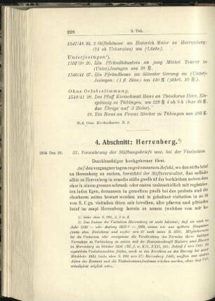 4. Abschnitt: Herrenberg.