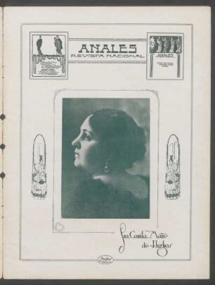 [Fotografía de] Sra. Camila Mañé de Hughes