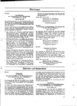 Urkunden für Betreuer : 21/71 vom 16. Juni 1971 ; [Mitteilungen]