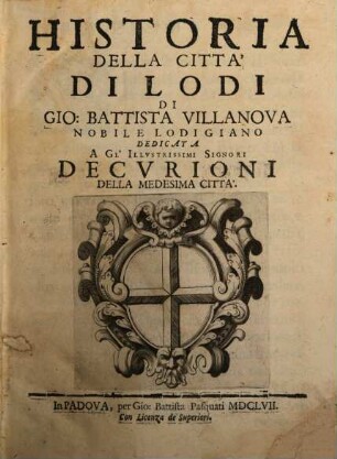 Historia della città di Lodi