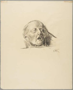 Sophie Thusnelde Wilhelmine von Hindenburg zu Beneckendorff auf dem Totenbett