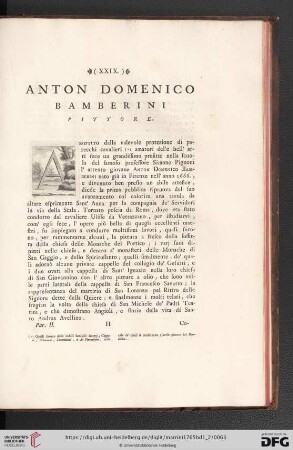 Anton Domenico Bamberini pittore