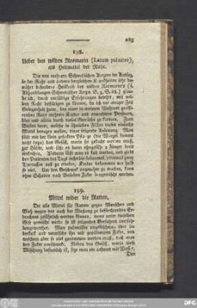 198. Ueber den wilden Rosmarin (Latum palustre), als Heilmittel der Ruhr.