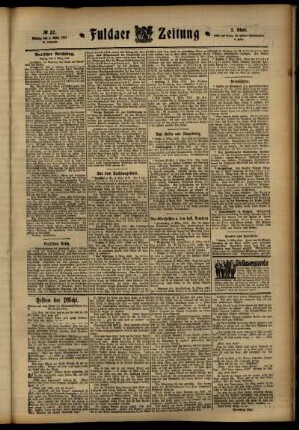 Zweite Ausgabe vom Montag, den 04. März 1912.